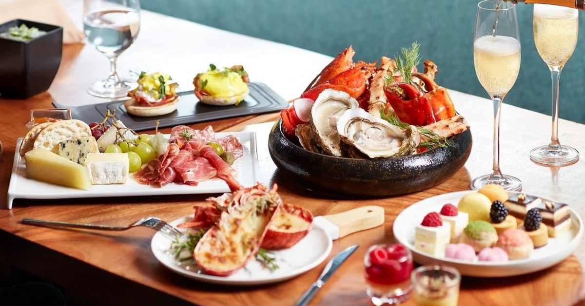 all you can eat seafood - Beach Road Kitchen at JW Marriott