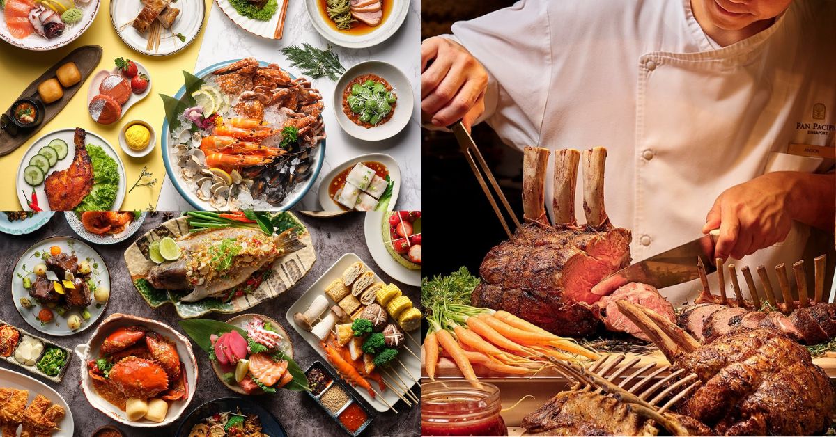 Edge buffet at Pan Pacific
